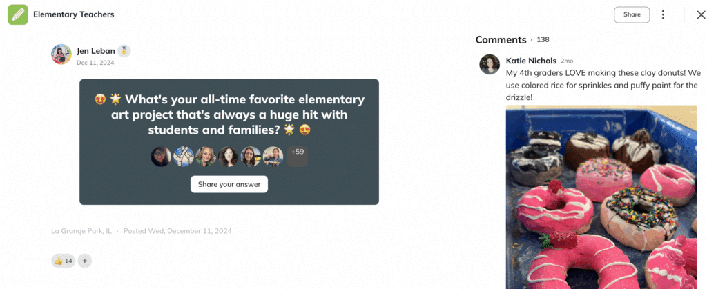 Community screenshot